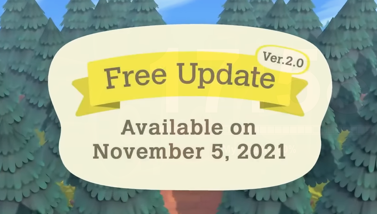 Animal crossing new horizons update