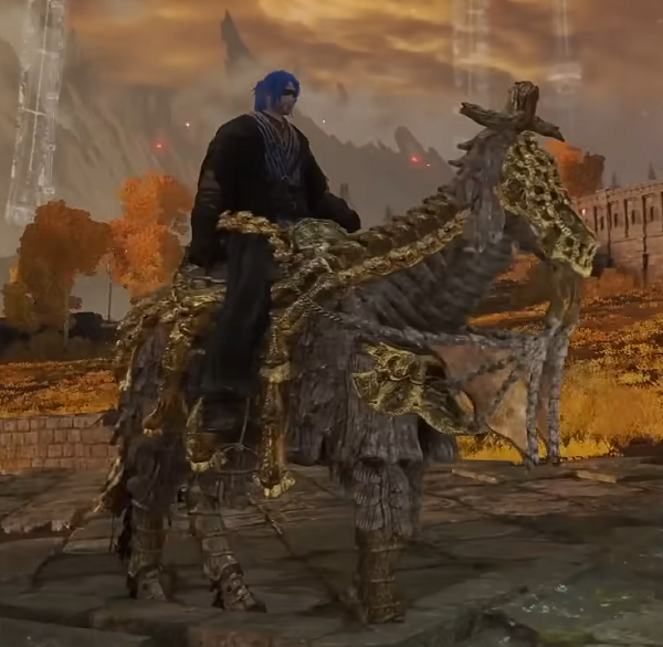 Elden Ring Garden of Eyes DLC New Horses (Mount Skins) - Draconic Sentinel Whistle