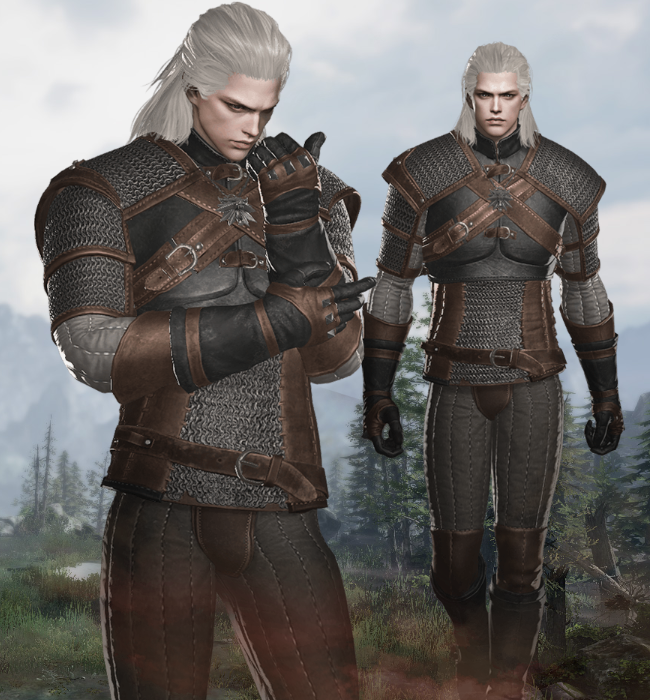 Lost Ark Witcher Crossover Event Items - The Witcher Skins for Male