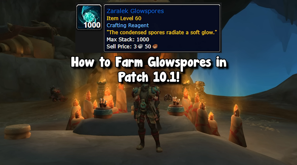 Dragonflight 10.1 Zaralek Glowspores Farm Guide