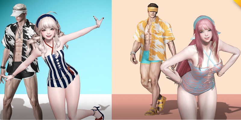 Lost Ark Summer Skins 2023 - Rylai Beachwear Set