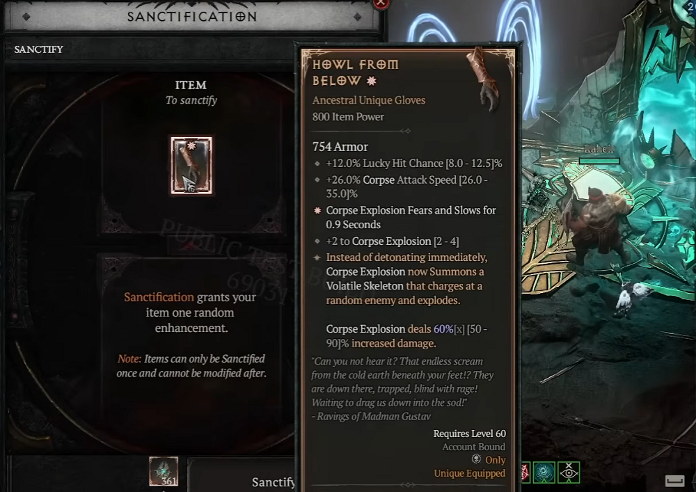 Diablo 4 Season 11 Sanctification Guide