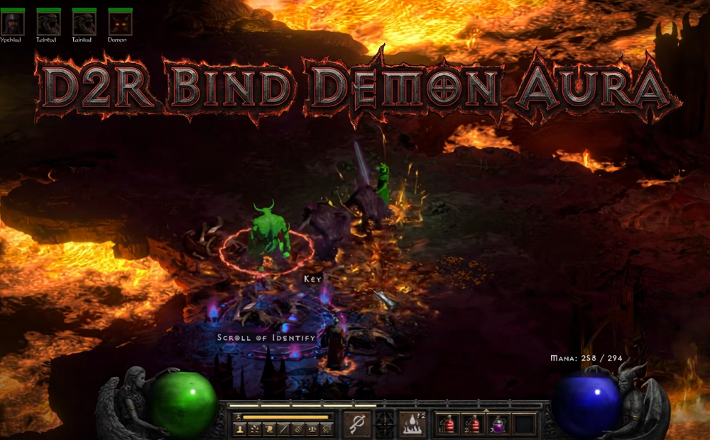 D2R Bind Demon Aura