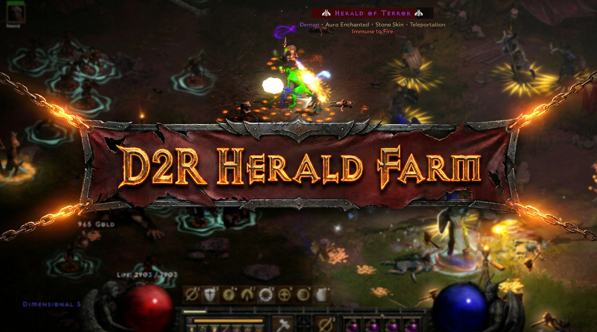 D2R 3.2 Herald Spawn Mechanics (Rate & Zones), Tiers, Drops & Farming Guide