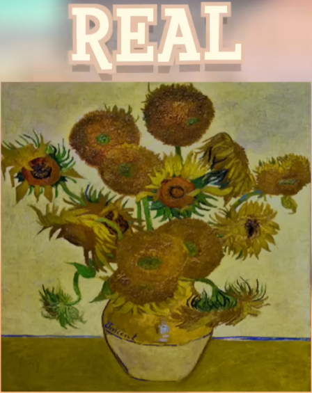 ACNH Flowery Painting Real vs Fake
