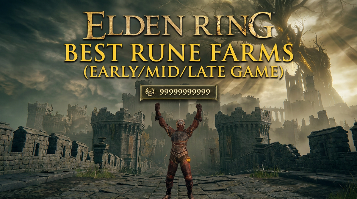 Elden Ring Best Rune Farms & Glitches 2026 for Early, Mid, Late Game (1.17 Tarnished)