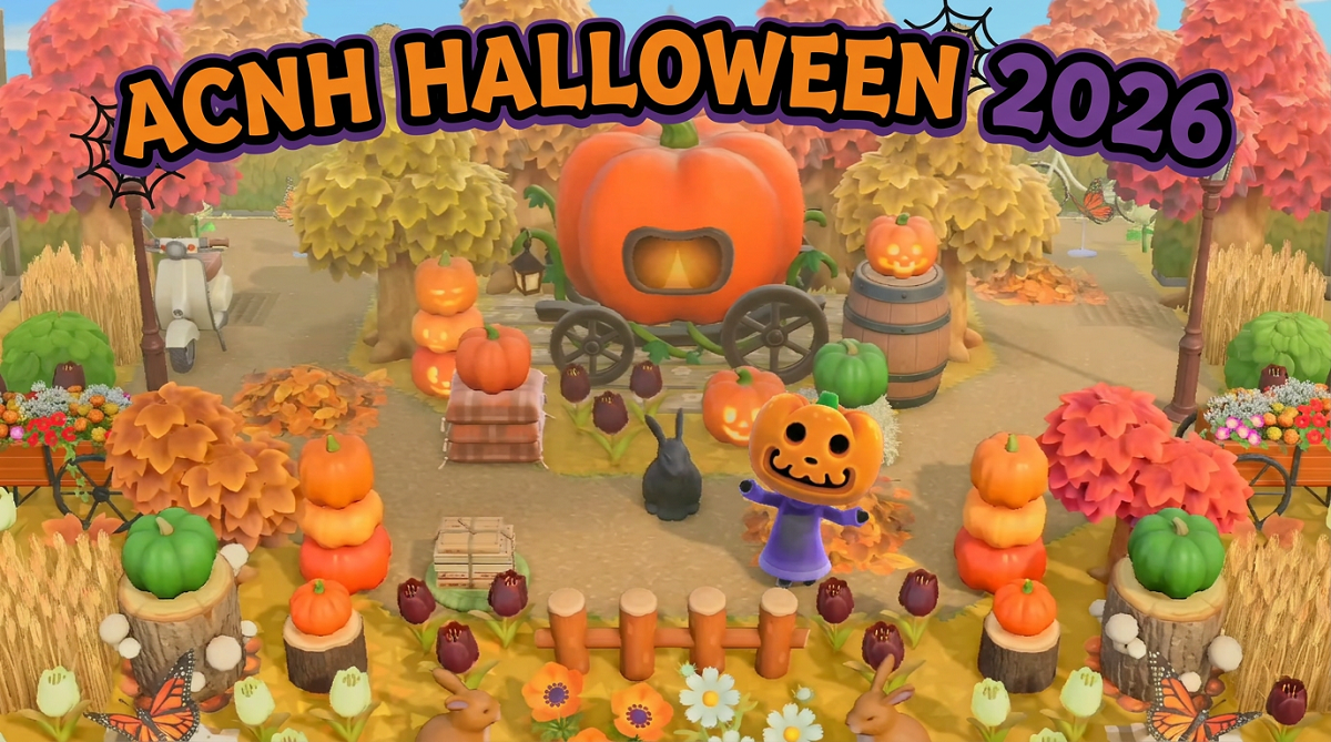 ACNH Halloween 2026 - Schedule, Spooky Items, DIYs, Costumes, Reactions & How To Get All Rewards