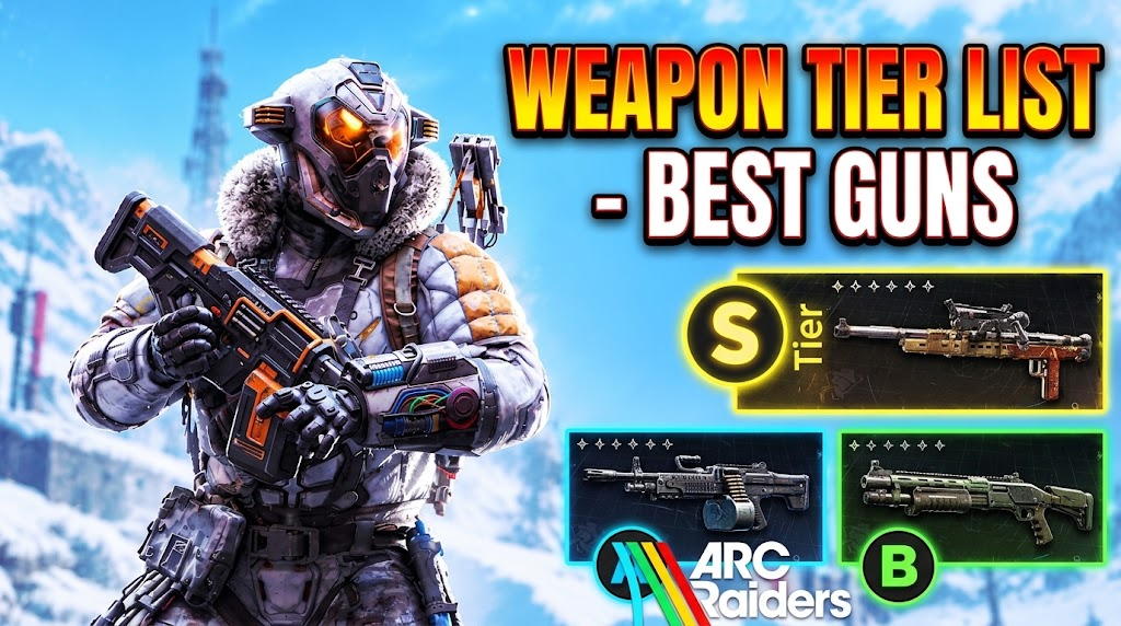 ARC Raiders Weapon Tier List 2026 - Best Guns in 2.0 Frozen Trail