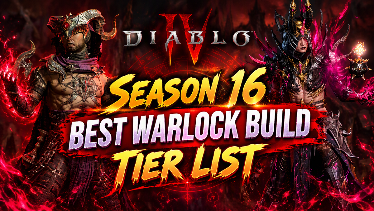 Diablo 4 Season 16 Best Warlock Builds Tier List for Leveling and Endgame (3.3)