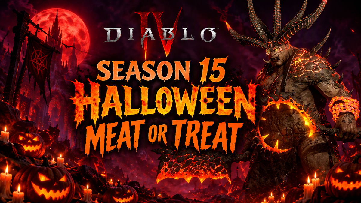 Diablo 4 Season 15 Halloween Meat or Treat Guide - Rewards & Best Butcher Farm Methods